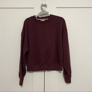 Frank and Oak Dark Red Sweatshirt (S)